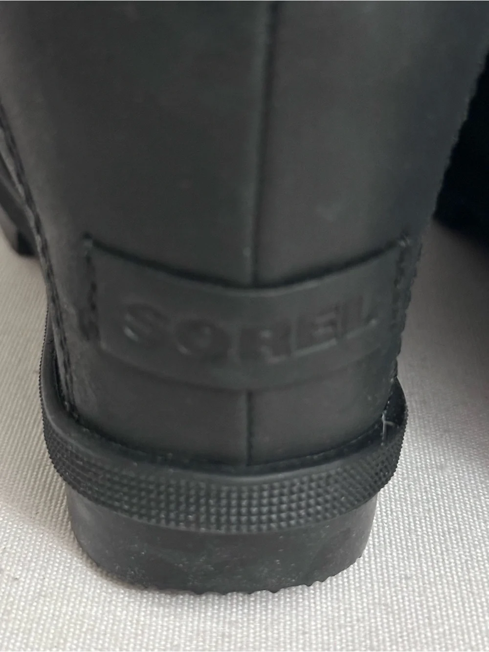Sorel Womens Joan Rhapsody Chelsea Wedge Size 7 Black